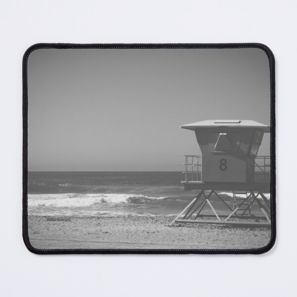 Item preview, California Lifeguard Towers on Sunny Beach V4 designed and sold by Family Journey with God.