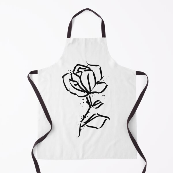 Item preview, Calligraphy rose flower designed and sold by Stayskull.