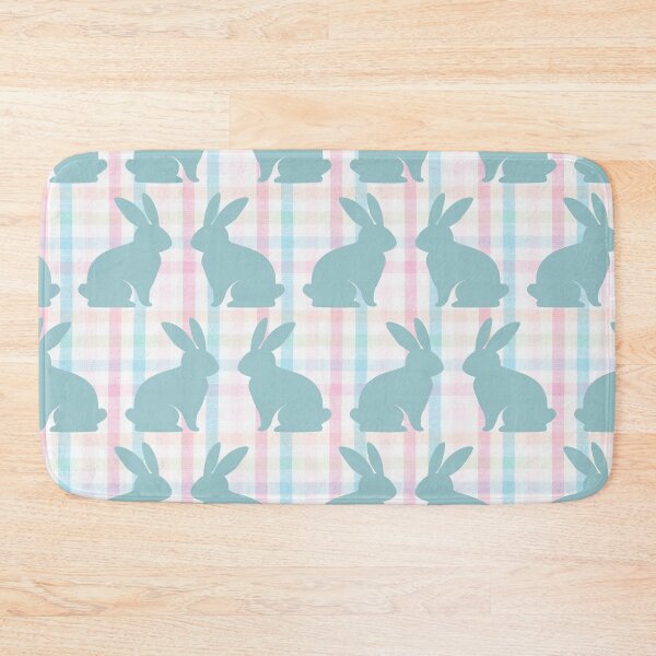 Item preview, Hoppy Cute Bunnies Easter Rabbit Seamless Pattern / Happy Easter Day Bunny Rabits  designed and sold by haRexia.