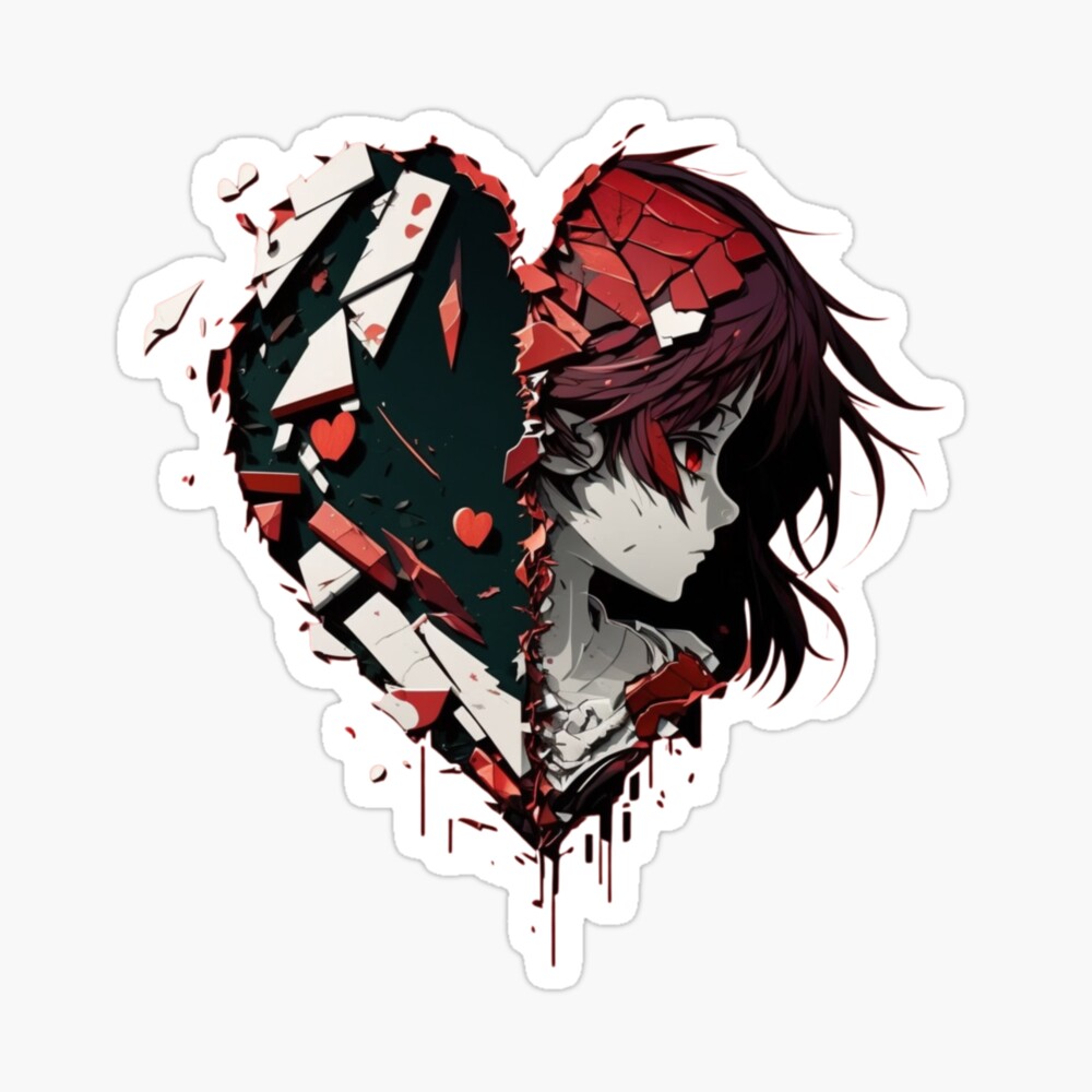 HD anime broken heart wallpapers | Peakpx