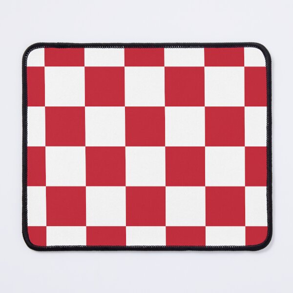 Item preview, Red and white checkerboard print designed and sold by LittleBettyMakes.