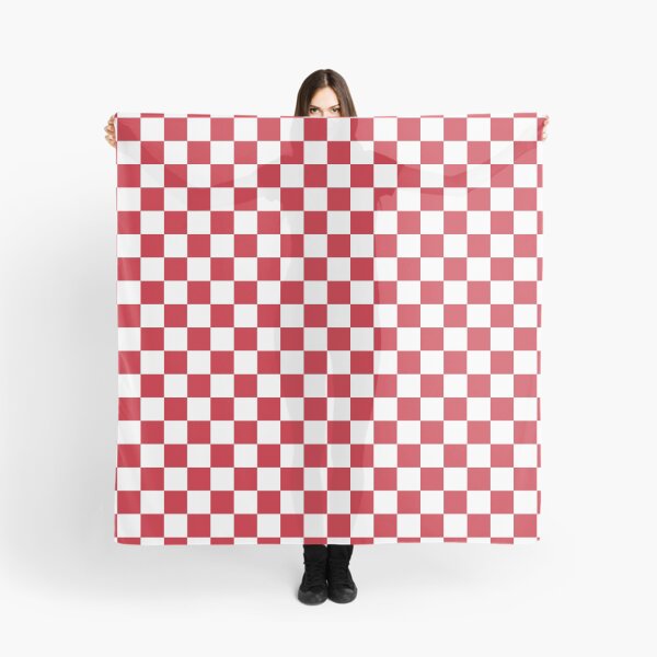 Item preview, Red and white checkerboard print designed and sold by LittleBettyMakes.