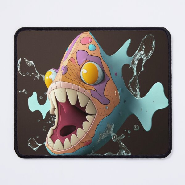 Item preview, Bruxish, the Colorful Psychic Fish in murky waters! designed and sold by Frocentric.
