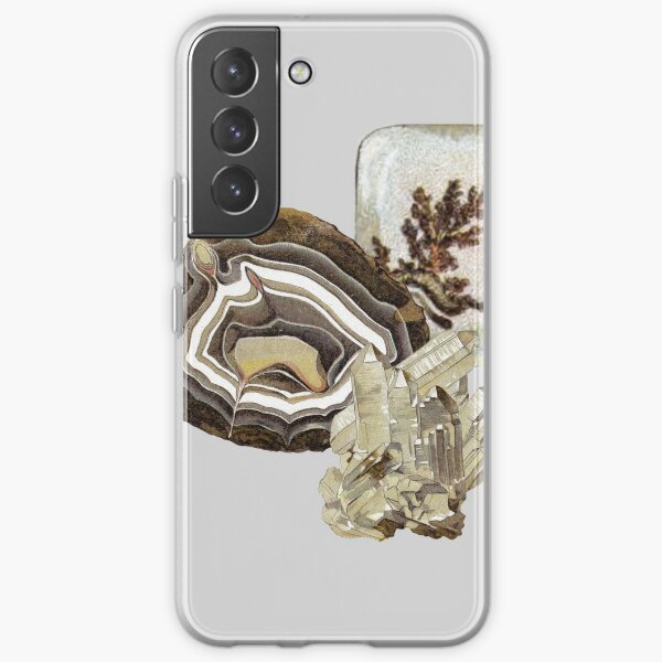 Stones Gems Minerals Geology Lover Collection Samsung Galaxy Soft Case