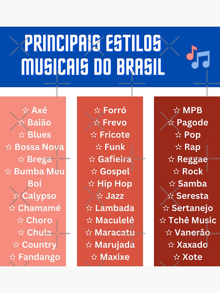 Estilos De Musical No Brasil : Os 28 tipos de música mais importantes e ...