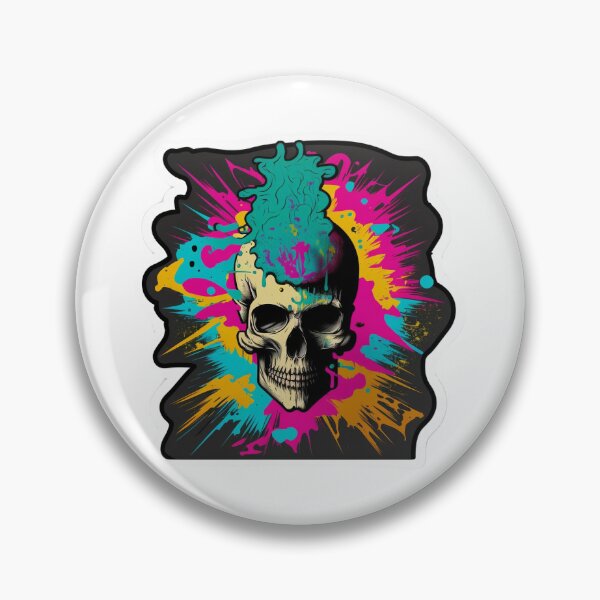Item preview, noisy skull designed and sold by PrintMyCup.