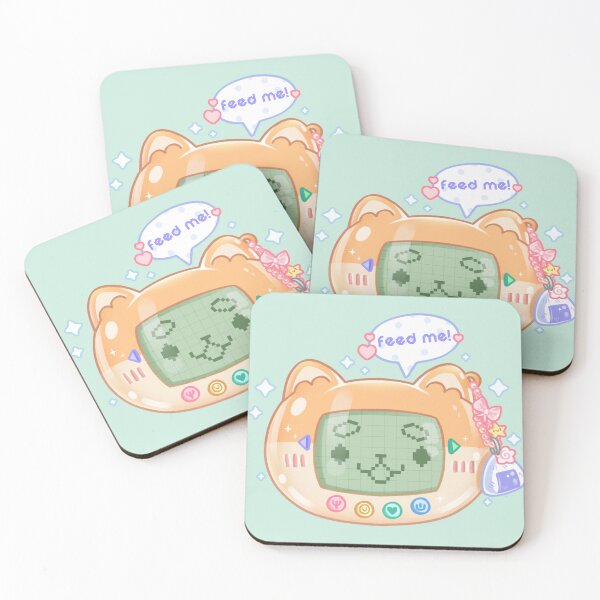 Item preview, shiba tamagotchi designed and sold by Kukookat.