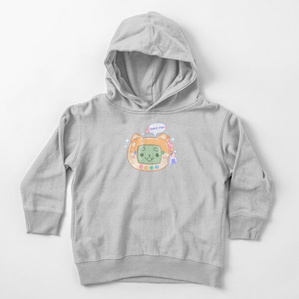 shiba tamagotchi Toddler Pullover Hoodie
