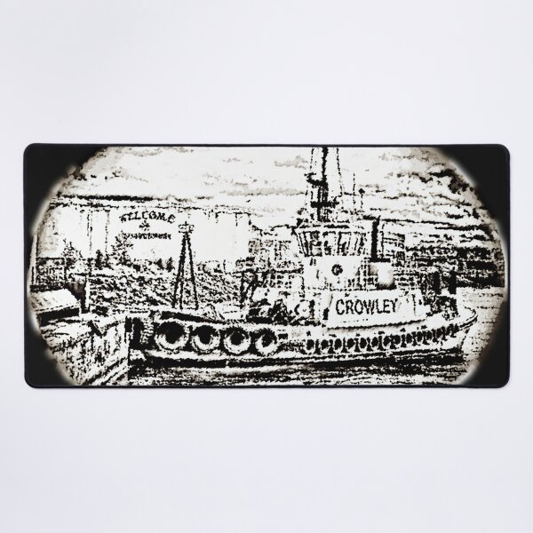 Item preview, Crowley tugboat of Foss Tugboat in the Puget Sound Sketch Designed  designed and sold by Jason Mosley.