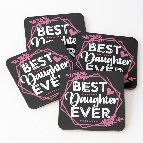 Item preview, Best Daughter Ever | Gift for Daughter' Birthday - Black designed and sold by PearlMoonGrapes.