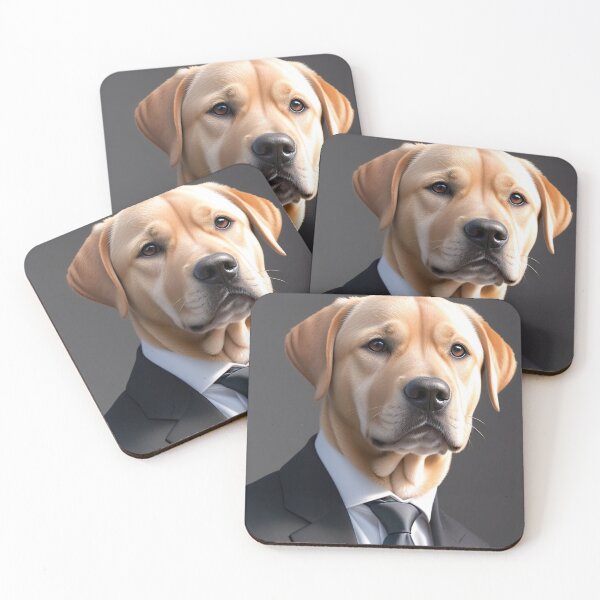 Item preview, Portrait of a dog in a Suit - Labrador Retreiver designed and sold by Damitan.