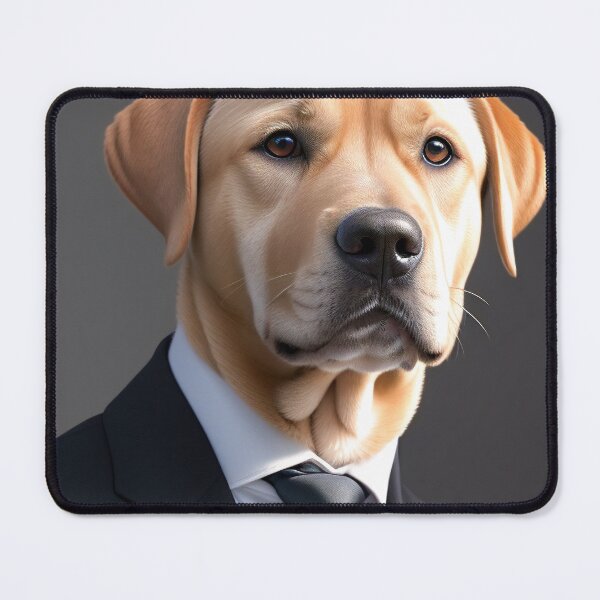 Item preview, Portrait of a dog in a Suit - Labrador Retreiver designed and sold by Damitan.