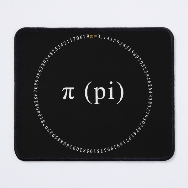 Item preview, Pi, The Irrational Mathematical Constant - Black and White designed and sold by WD-Artist.