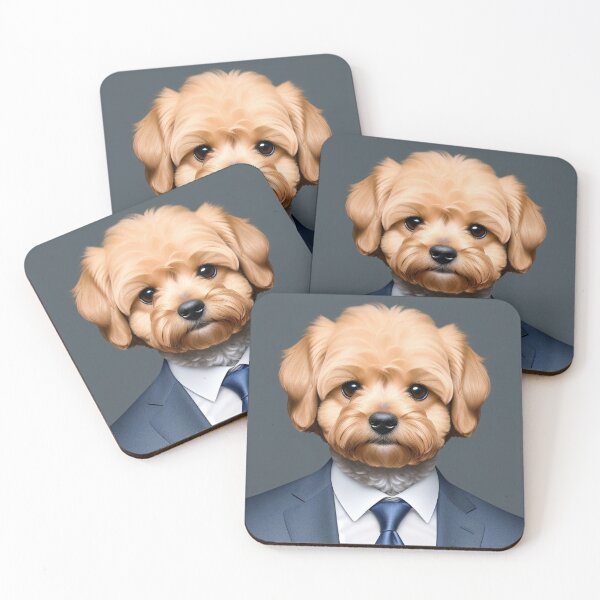 Item preview, Portrait of a dog in a Suit - Maltipoo designed and sold by Damitan.