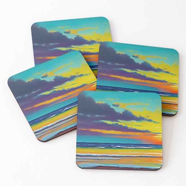 Item preview, Oceanic golden tranquility designed and sold by imagynationwork.
