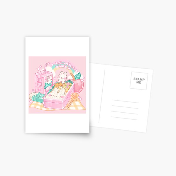 Anti-Artblock Meal Postcard