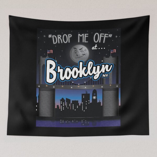 Item preview, Drop Me Off at Brooklyn NY - Apparel designed and sold by LatinSaint.