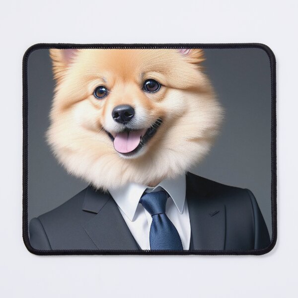 Item preview, Portrait of a dog in a Suit - Pomeranian designed and sold by Damitan.