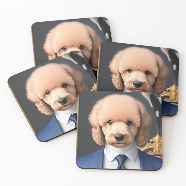 Item preview, Portrait of a dog in a Suit - Poodle designed and sold by Damitan.