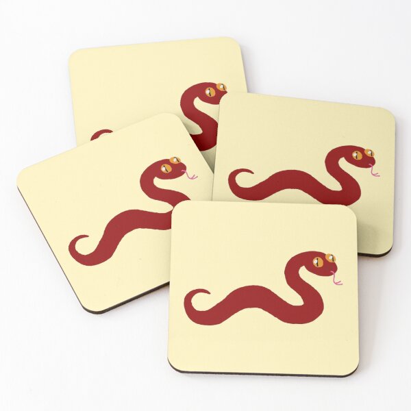 Item preview, Dark Red Snake designed and sold by emikat-art.