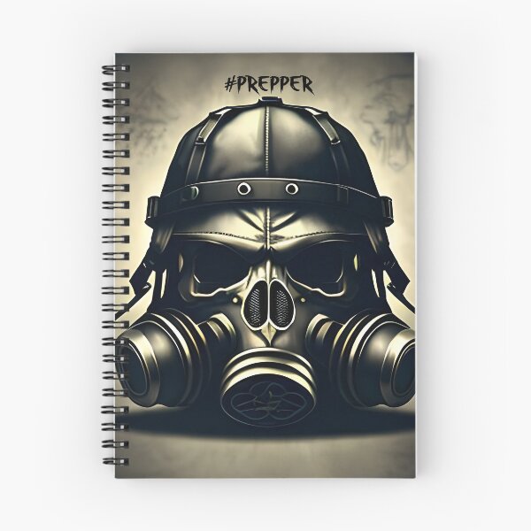 Item preview, Apocalyptic Skull #Prepper designed and sold by The-Hist-Image.