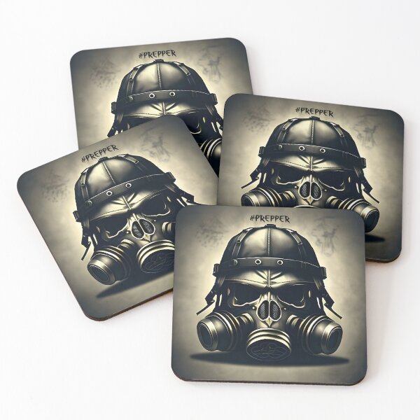 Item preview, Apocalyptic Skull #Prepper designed and sold by The-Hist-Image.