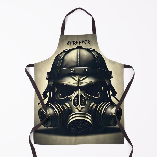 Item preview, Apocalyptic Skull #Prepper designed and sold by The-Hist-Image.