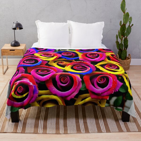 Item preview, Many multi coloured  roses  designed and sold by David-Howells.