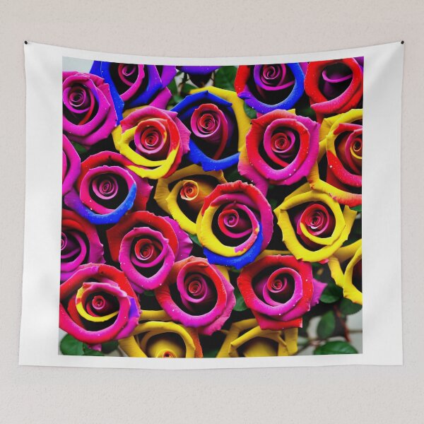 Item preview, Many multi coloured  roses  designed and sold by David-Howells.