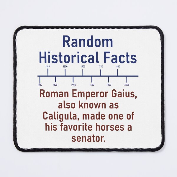 Item preview, Roman Emperor Gaius Also Known As Caligula  - History Fact designed and sold by CrankyOldDude.