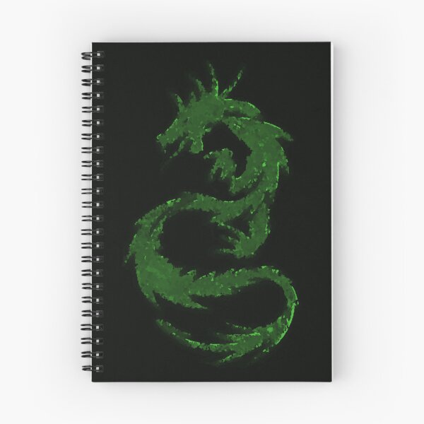 Artikelvorschau, Lindgrüner Drache-abstrakter Tätowierungs-Art-schwarzer Hintergrund verzerrt entworfen und verkauft von kattakitty.