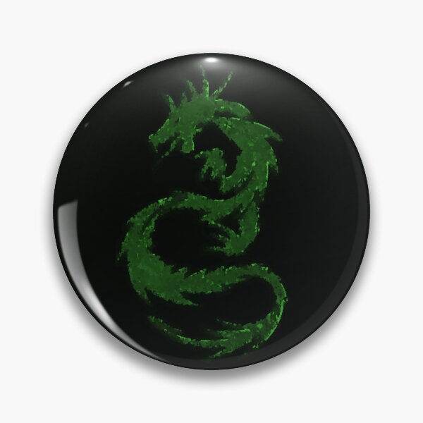 Item preview, Lime Green Dragon Abstract Tattoo Style Black Background Distorted designed and sold by kattakitty.