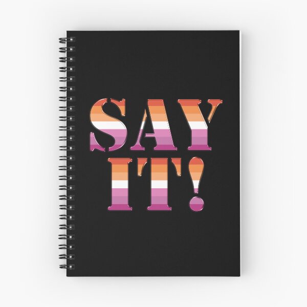 Item preview, Say It (big) Lesbian Pride designed and sold by TheirChoice.