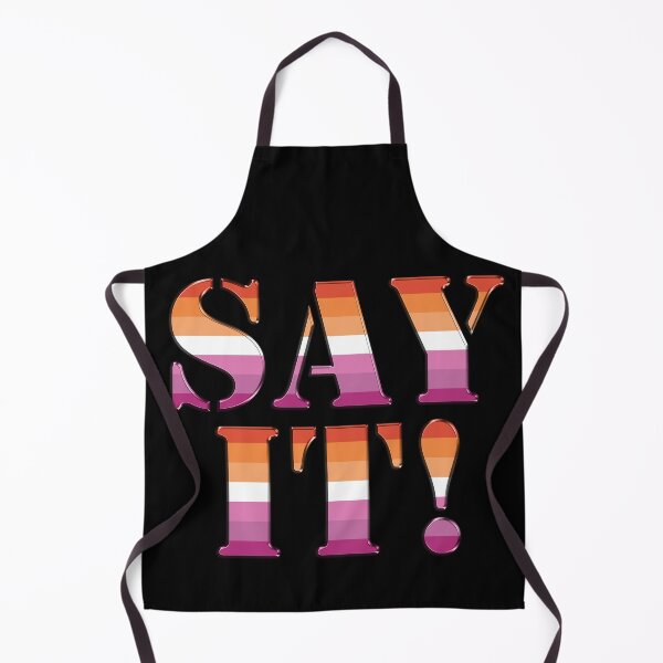 Item preview, Say It (big) Lesbian Pride designed and sold by TheirChoice.