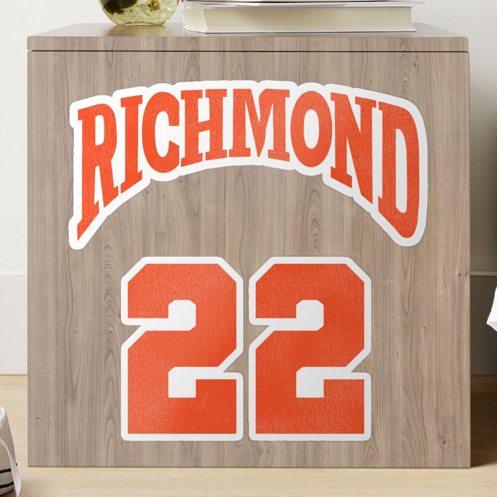 Movie Timo Cruz #22 Richmond Oilers Away Basketball Jersey Coach Custom  Names