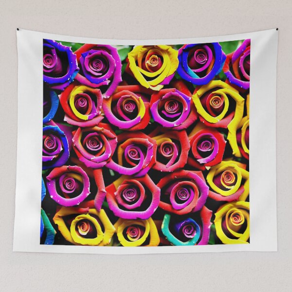 Item preview, Many multi coloured  roses  designed and sold by David-Howells.