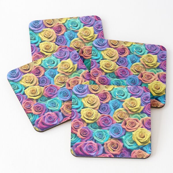 Item preview, Many multi coloured  roses  designed and sold by David-Howells.