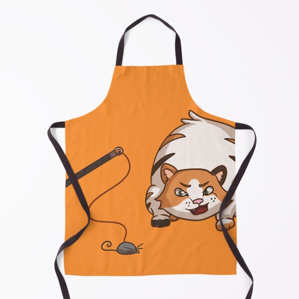 Item preview, striped kitten plays to catch a toy mouse,cartoon style,illustration,games designed and sold by kitsuneins.