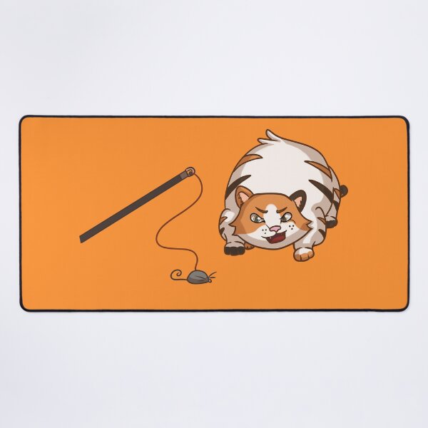 Item preview, striped kitten plays to catch a toy mouse,cartoon style,illustration,games designed and sold by kitsuneins.