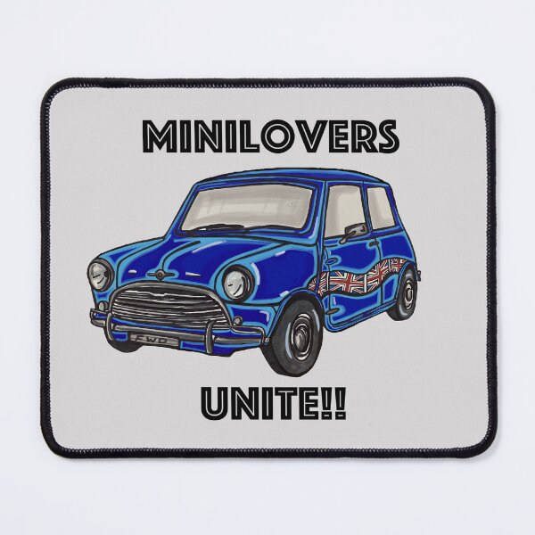 Item preview, Ferris Wheel Designs British Mini Car "MiniLovers" Artwork designed and sold by ferriswheel23.