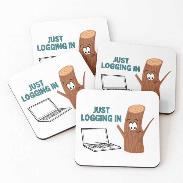 Item preview, Just logging in designed and sold by Poppies-Express.