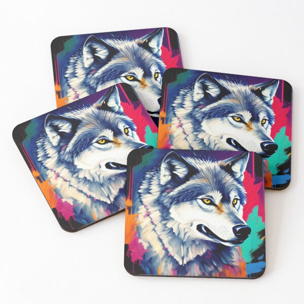 Item preview, Rey lobo negro designed and sold by Modish-Market.