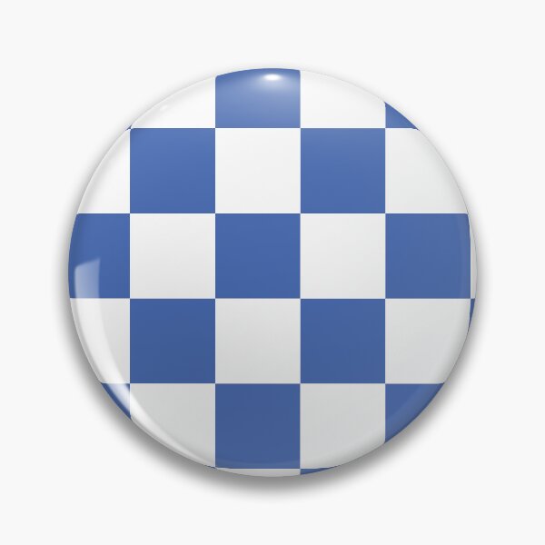 Item preview, Blue and white checkerboard print designed and sold by LittleBettyMakes.