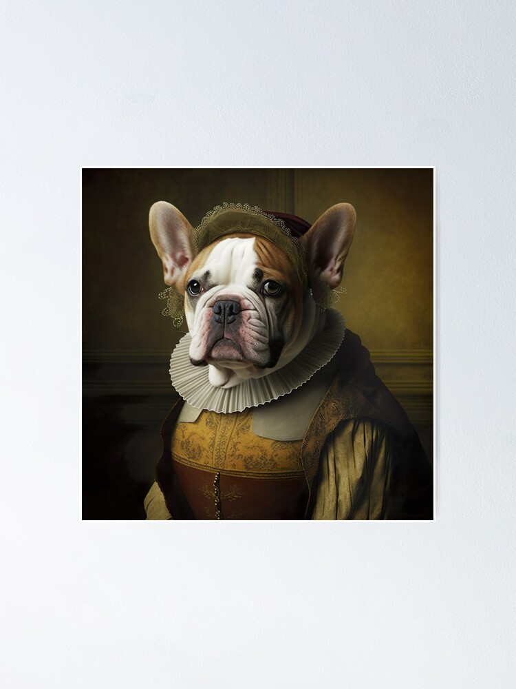 17th Century Dutch Frenchie Poster