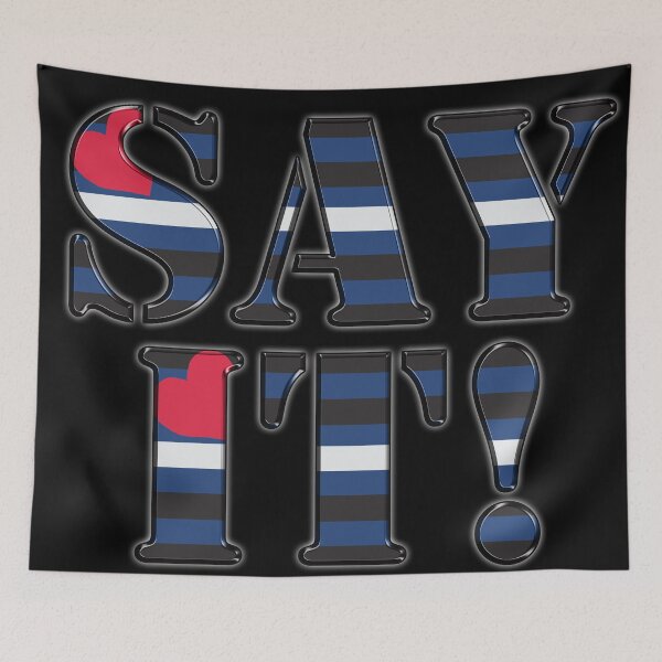 Item preview, Say It (big) Leather Pride designed and sold by TheirChoice.