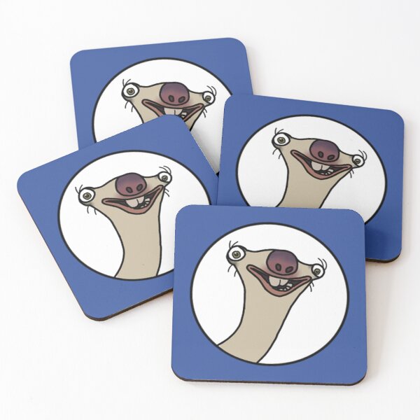 Item preview, Sid the Sloth  Sticker designed and sold by CrazyDog503.