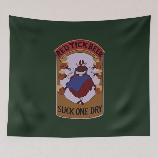 Item preview, Red Tick Beer designed and sold by REALsaintpetty.