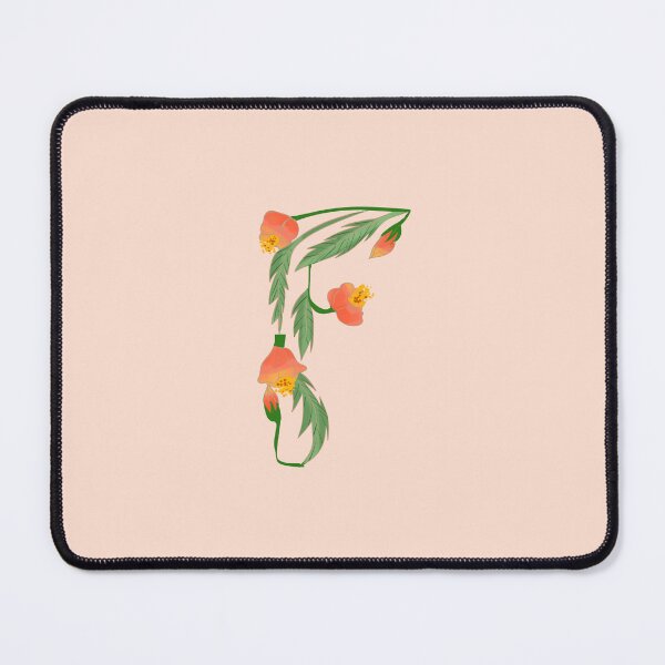 Item preview, Floral letter F designed and sold by miriam-miranda.