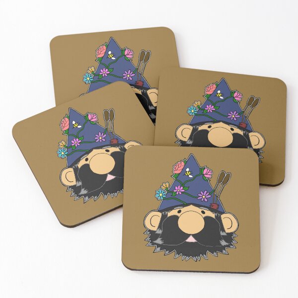 Item preview, Gnome with Floral Hat designed and sold by ArtAndTell.