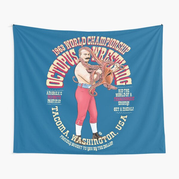 The Dollop - Octopus Wrestling Tapestry